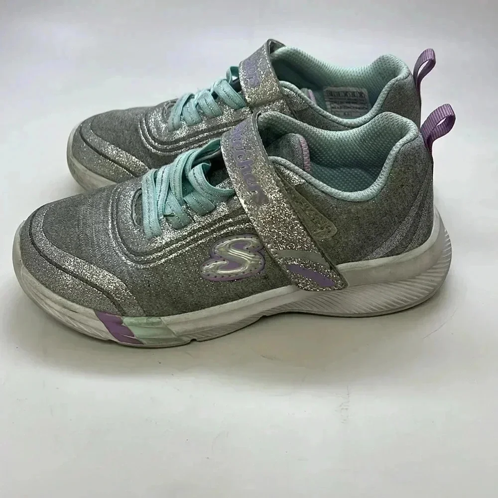 Skechers Girls Dreamy Lites Ready to Shine‎ Sneaker Size 13 GUC